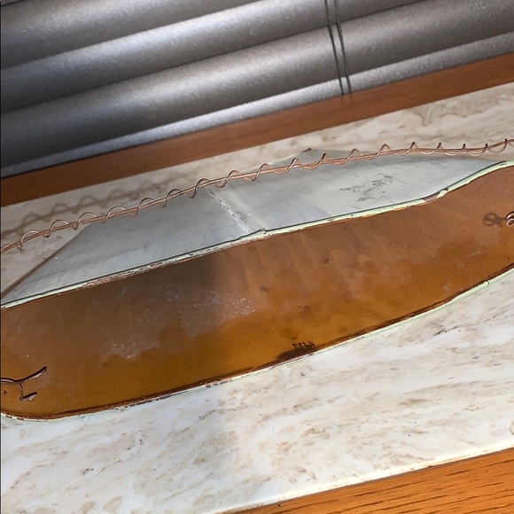 3/$25 Vintage Cottage Look Handmade Metal Wall Mail /Flower Holder/Tools - Picture 5 of 6